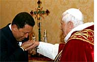 Chavez católico
